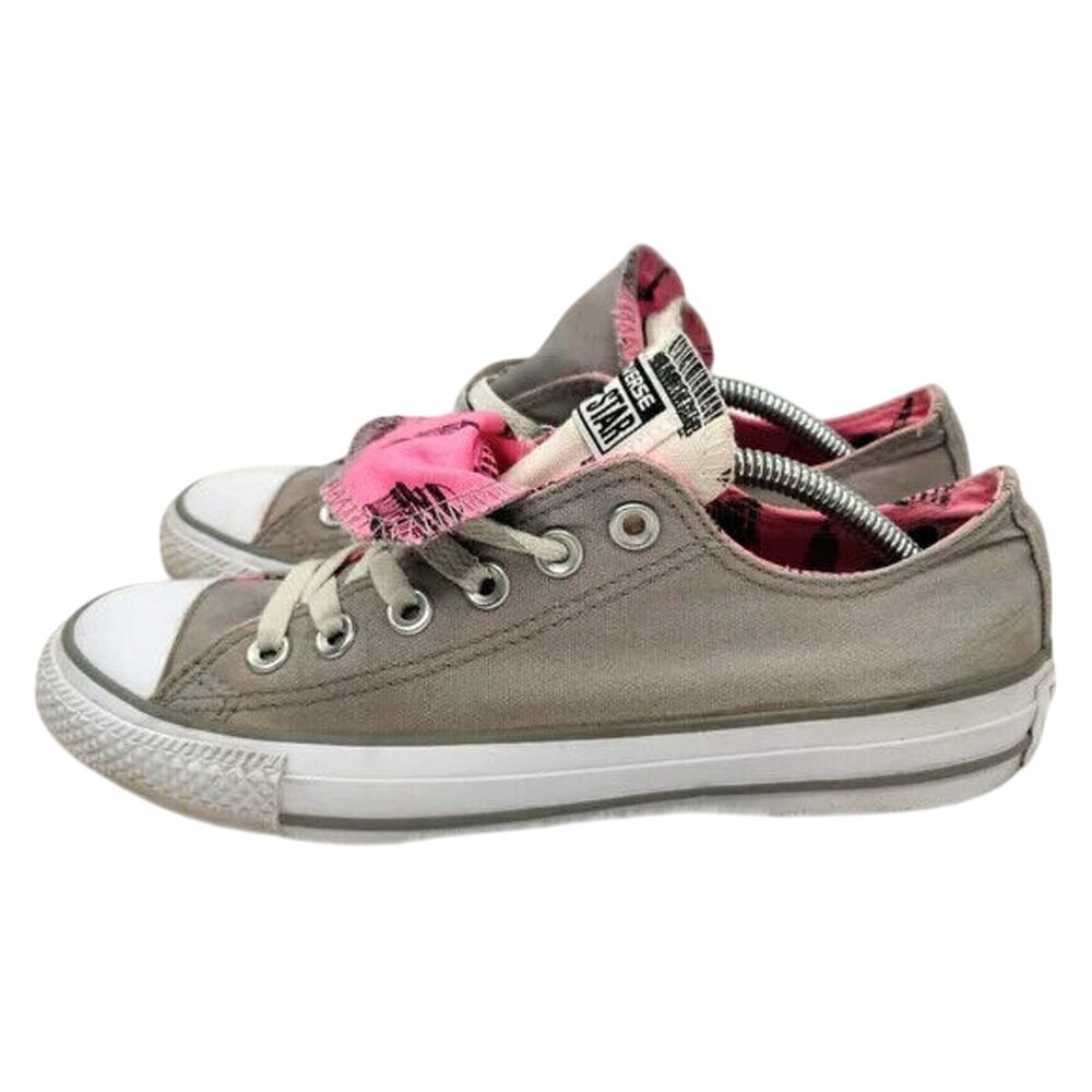Gray NYC Converse sz 7 - Picture 2 of 9